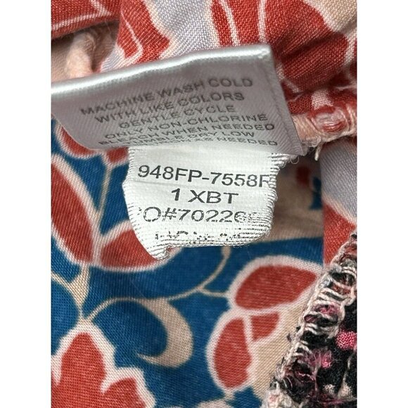 Vintage Y2K Babydoll Top Womens XL Unity World Wear Boho Hippie Gypsy Retro - Picture 11 of 13